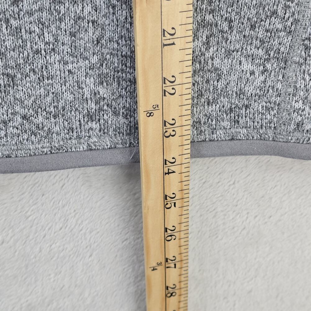 Patagonia Better Sweater 1/4-Zip Fleece Womens Small Heather Gray Pullover 25617 - Picture 11 of 12